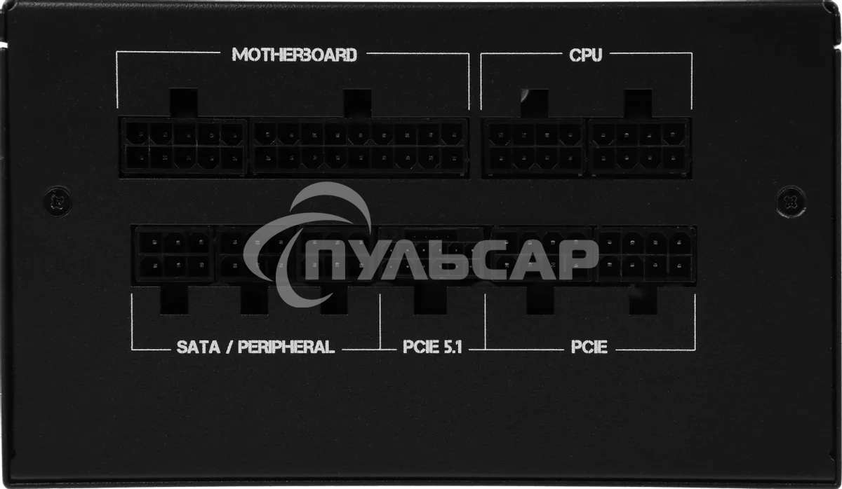 Блок питания Aerocool / Formula KCAS PLUS 1000GM V2 RTL (ACPG-KPK0FEC.12), 1000Вт, 80 PLUS Gold, 140мм, модульный, черный