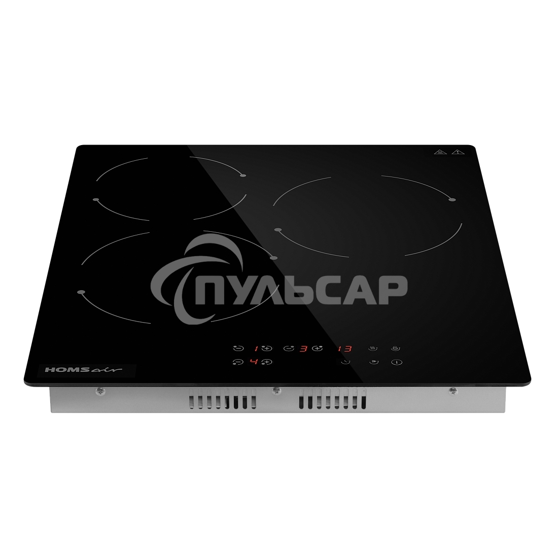Электрическая варочная панель HOMSair HVС43BK Hi-Light, независимая, черный