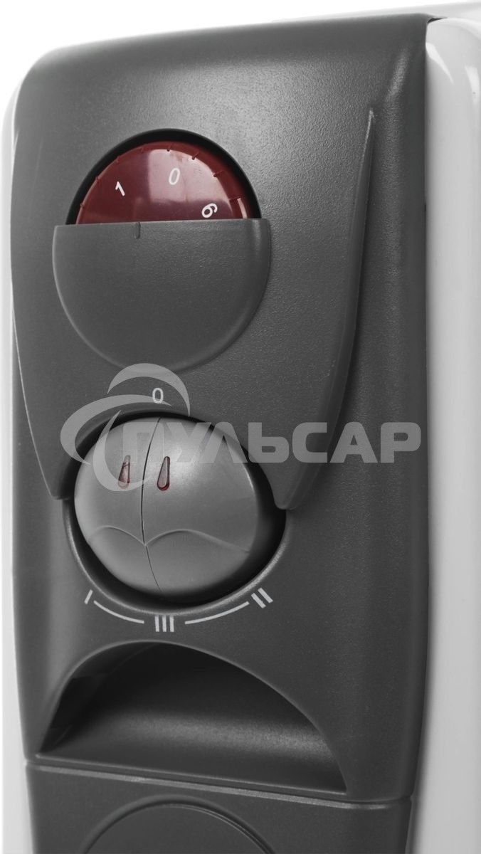 Обогреватель масляный Centek CT-6203-9 (9 секций) белый, 2400 Вт, 20 м2, 3 режима, термостат