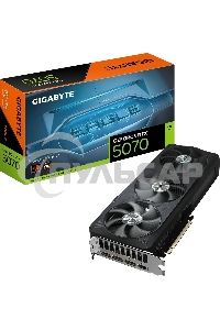Видеокарта Gigabyte PCI-E GV-N5070EAGLE OC-12GD 1.0 NVIDIA GeForce RTX 5070 12Gb 192bit GDDR7 2805/28000 HDMIx1 DPx3 HDCP Ret