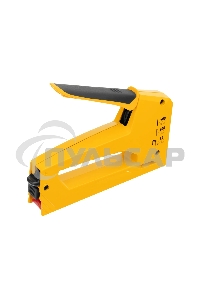 Степлер мебельный, алюминиевый корпус, тип 53, 6-14 мм, тип 300, 15 мм, тип 500, 15 мм Denzel