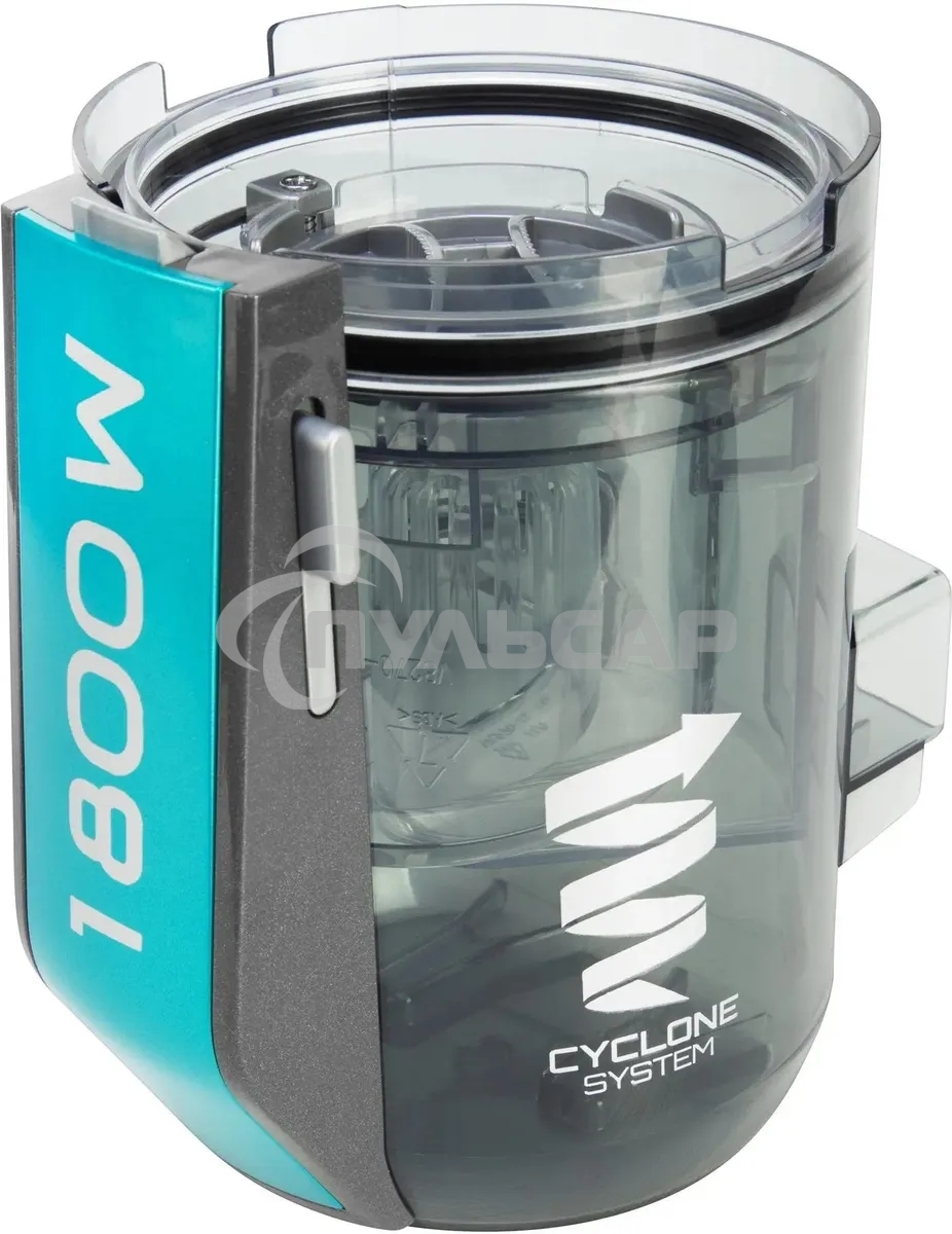 Пылесос паровой вертикальный Starwind SSV9550 темно-серый/голубой (черный/синий), питание от сети, 120 Вт, уборка влажная/паром/сухая, пылесборник 0.5 л