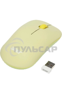 Мышь беспроводная Acer OMR205 зеленый/желтый, 1200 dpi, радиоканал, USB, кнопки - 3