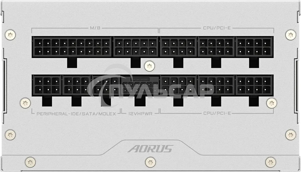 Блок питания Gigabyte ATX 1000W GP-AE1000PM PG5 ICE Gen.5 80 PLUS platinum (20+4pin) APFC 120мм fan 16xSATA Cab Manag RTL