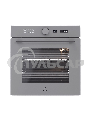 Духовой шкаф электрический LEX EDM 1001 ONE GR стекло серое
