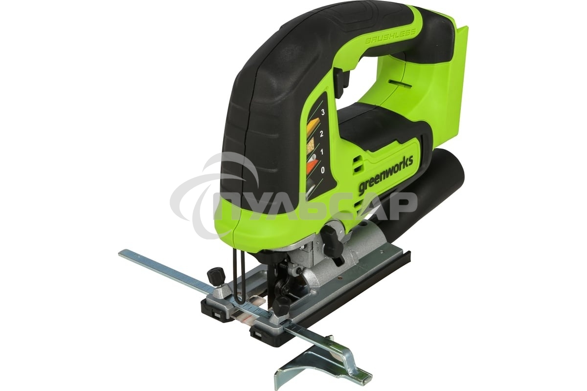 Лобзик аккумуляторный GreenWorks GD24JS, 24V, бесщеточный без АКБ и ЗУ
