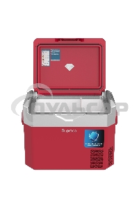 Холодильник автомобильный бордовый Бирюса НС-30P3