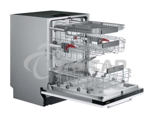 Встраиваемая посудомоечная машина Samsung DW60A6092BB/WT, черный, 59.8 см, 14 компл., 46 дБ, класс A