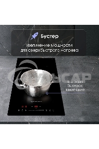 Индукционная варочная панель Zigmund & Shtain CI 60.3 B черный