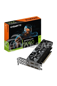 Видеокарта Gigabyte PCI-E 5.0 GV-N5060OC-8GL 1.0 NVIDIA GeForce RTX 5060 8Gb 128bit GDDR7 2512/28000 HDMIx1 DPx3 HDCP Ret low profile