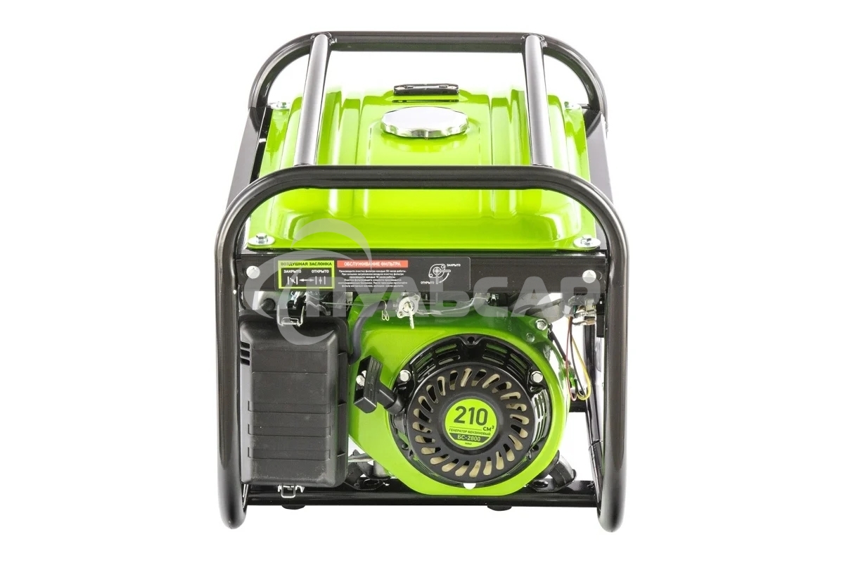 Электрогенератор бензиновый СИБРТЕХ БС-2800, 2.5 кВт, 95 дБ, 39.6 кг