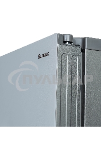 Холодильник Бирюса SBS 541 TWG текстурированное белое стекло двухкамерный 343/198 л морозилка слева, NoFrost, Side-by-side