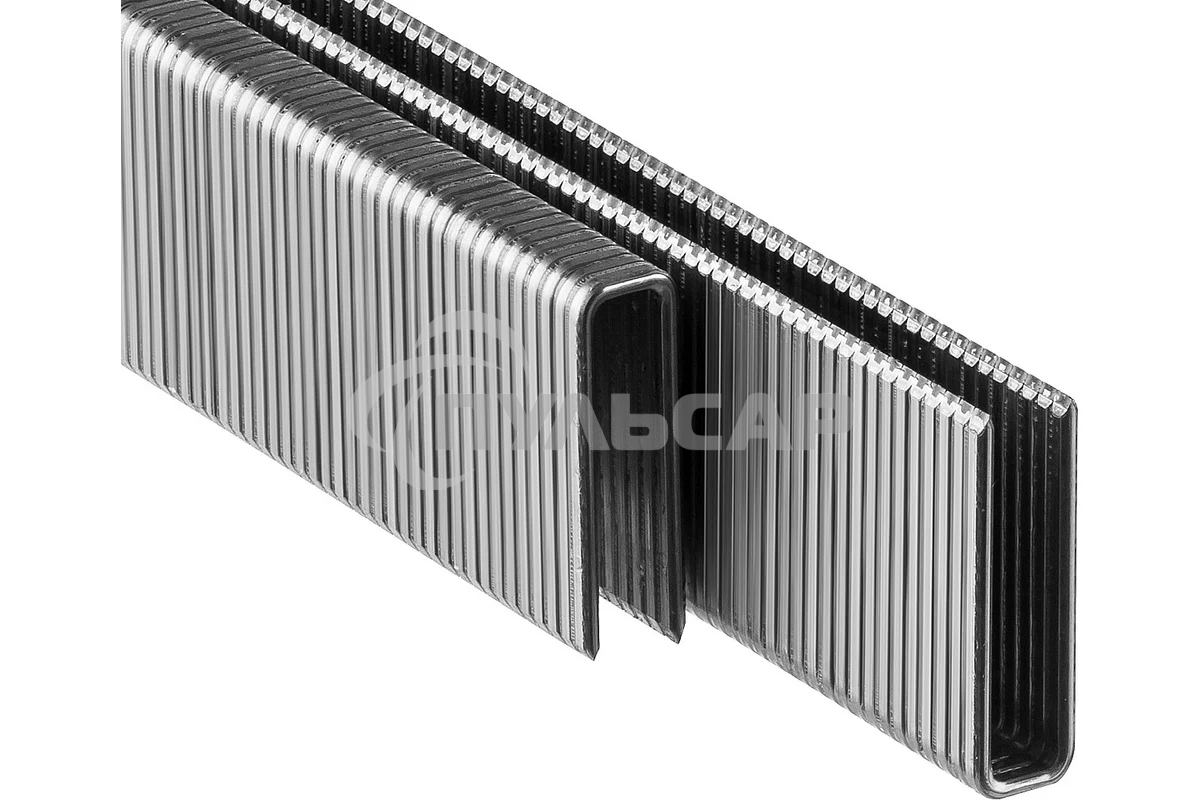 Скобы для степлера тонкие, широкие ЗУБР 20 мм тип 55, 2500 шт