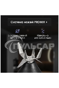 Блендер стационарный Zigmund & Shtain BS-481 D 1200 Вт, металлик