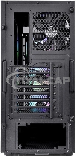 Компьютерный корпус Thermaltake Divider 300 TG ARGB черный без БП ATX 2x120мм 2xUSB 3.0 audio front door bott PSU