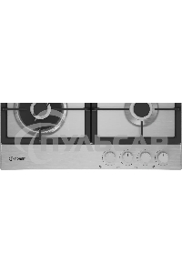 Газовая варочная панель Indesit THPM 642 W/IX/I, нержавеющая сталь