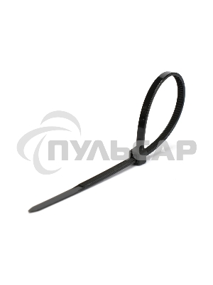 Стяжки Cablexpert NYT-400x4.8B пластиковые 400 мм х 4.8 мм, черные (100 шт.)