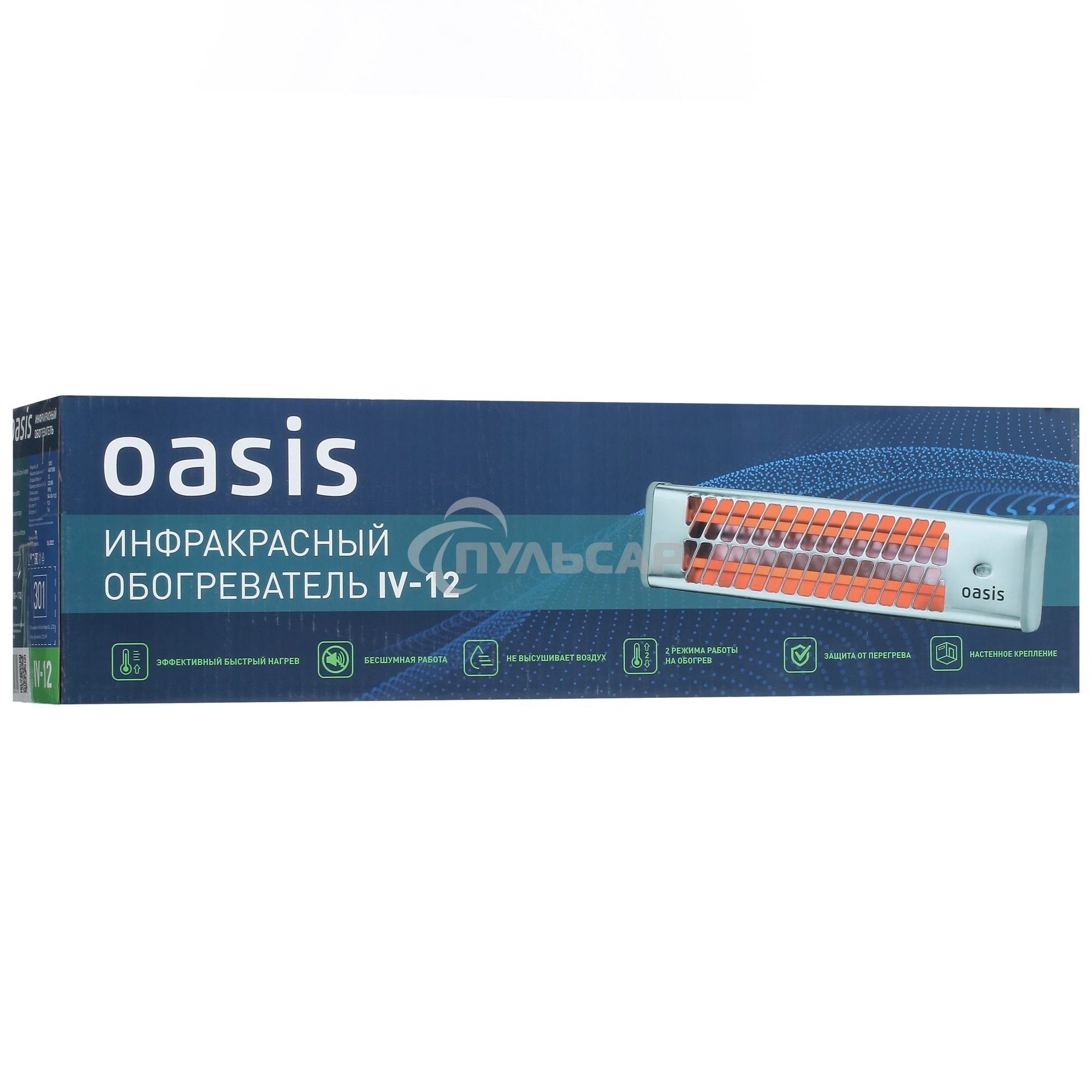 Обогреватель инфракрасный Oasis IV-12
