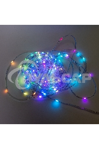 Гирлянда светод. Funray Нить Умная,SMART-STRING-10100RGB,10М,100LED,RGB, прилож,контр,BT,USB,IP65