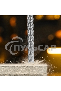 Бур по бетону Denzel цельная крестовая пластина, 14x215 мм, SDS PLUS