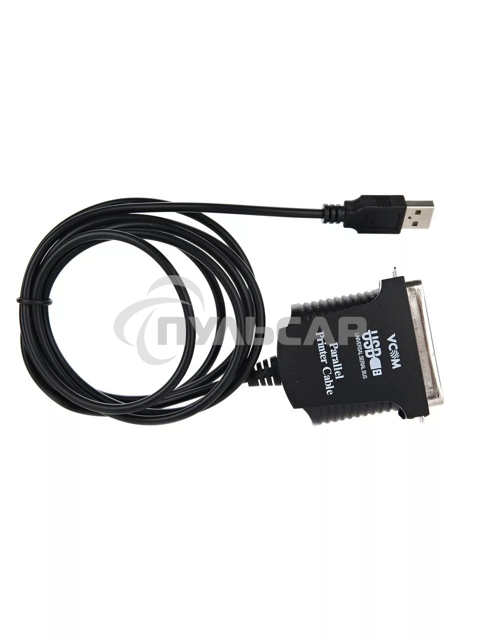 Кабель AM/LPT 1.8м VCOM Кабель-адаптер USB -> LPT (прямое подключение к LPT порту принтера), VUS7052