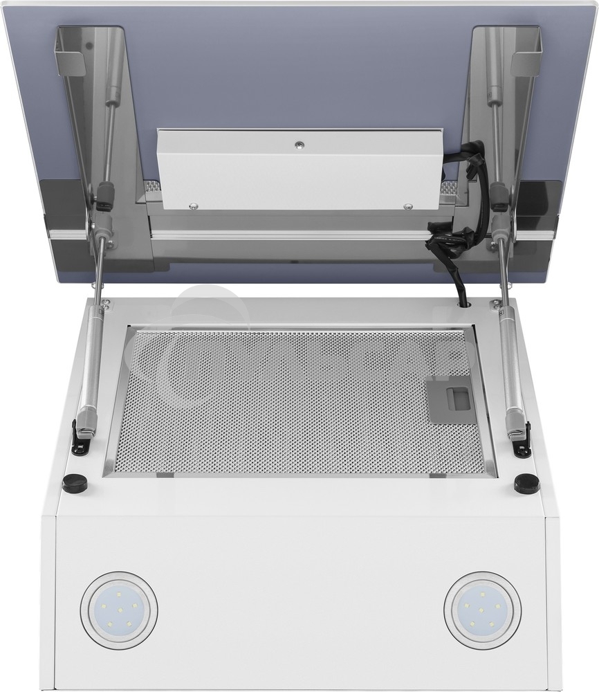 Вытяжка наклонная Maunfeld Medway 60 белый, 60 см, 1000 куб. м/ч, 54 дБ