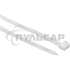 Хомут кабельный 4.8х250 нейл. бел. (уп.100шт) EKF plc-c-4.8x250