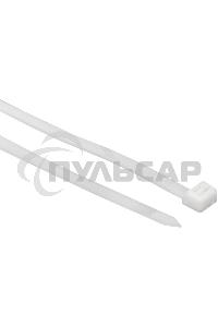 Хомут кабельный 4.8х250 нейл. бел. (уп.100шт) EKF plc-c-4.8x250