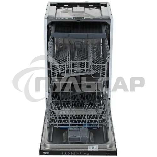 Встраиваемая посудомоечная машина Beko BDIS25961, черный, 44.8 см, 9 компл., 55 дБ, класс A