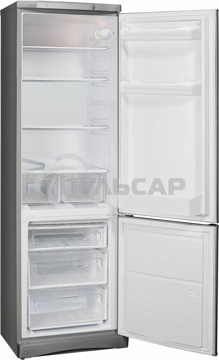 Холодильник Stinol STS 185 G двухкамерный серебристый 235/104 л морозилка снизу