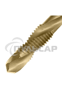 Сверло-метчик Denzel М12 х 1,75 мм, Р6М5