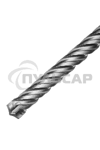 Бур по бетону Denzel цельная крестовая пластина, 14x215 мм, SDS PLUS