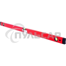 Уровень Matrix алюминиевый, 1000 мм, фрезерованный, 3 глазка