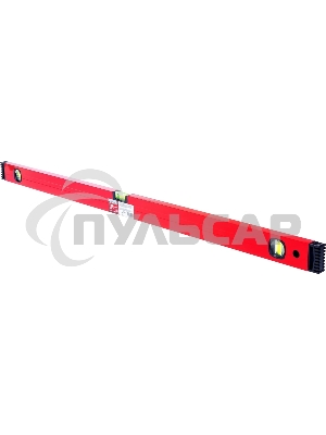 Уровень Matrix алюминиевый, 1000 мм, фрезерованный, 3 глазка