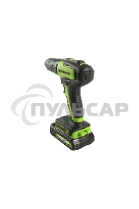 Дрель-шуруповерт GREENWORKS 3704007UA, Аккумуляторная, 24В