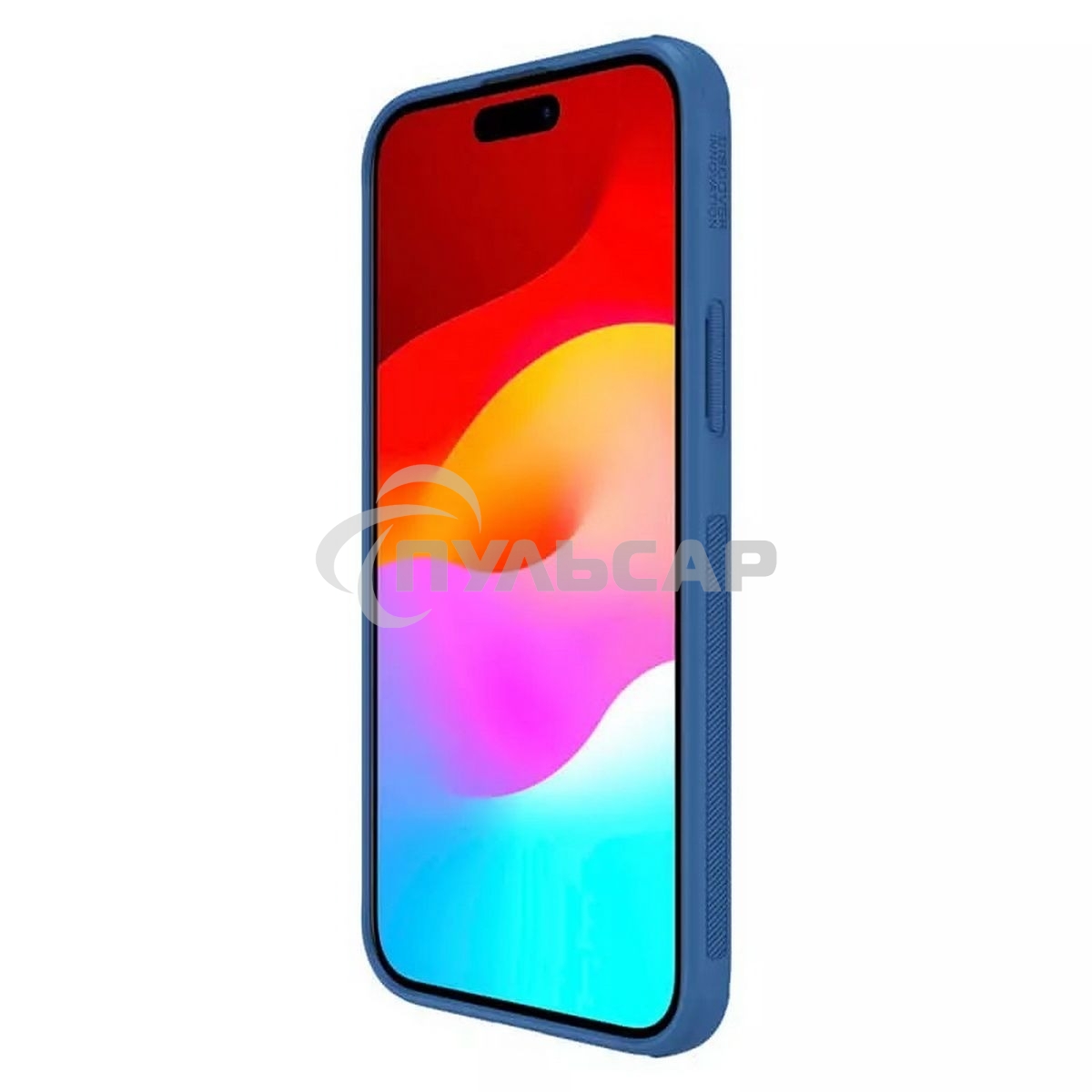 Чехол Super Frosted Shield Pro Magnetic Case, синий, (AP IP15 Plus)