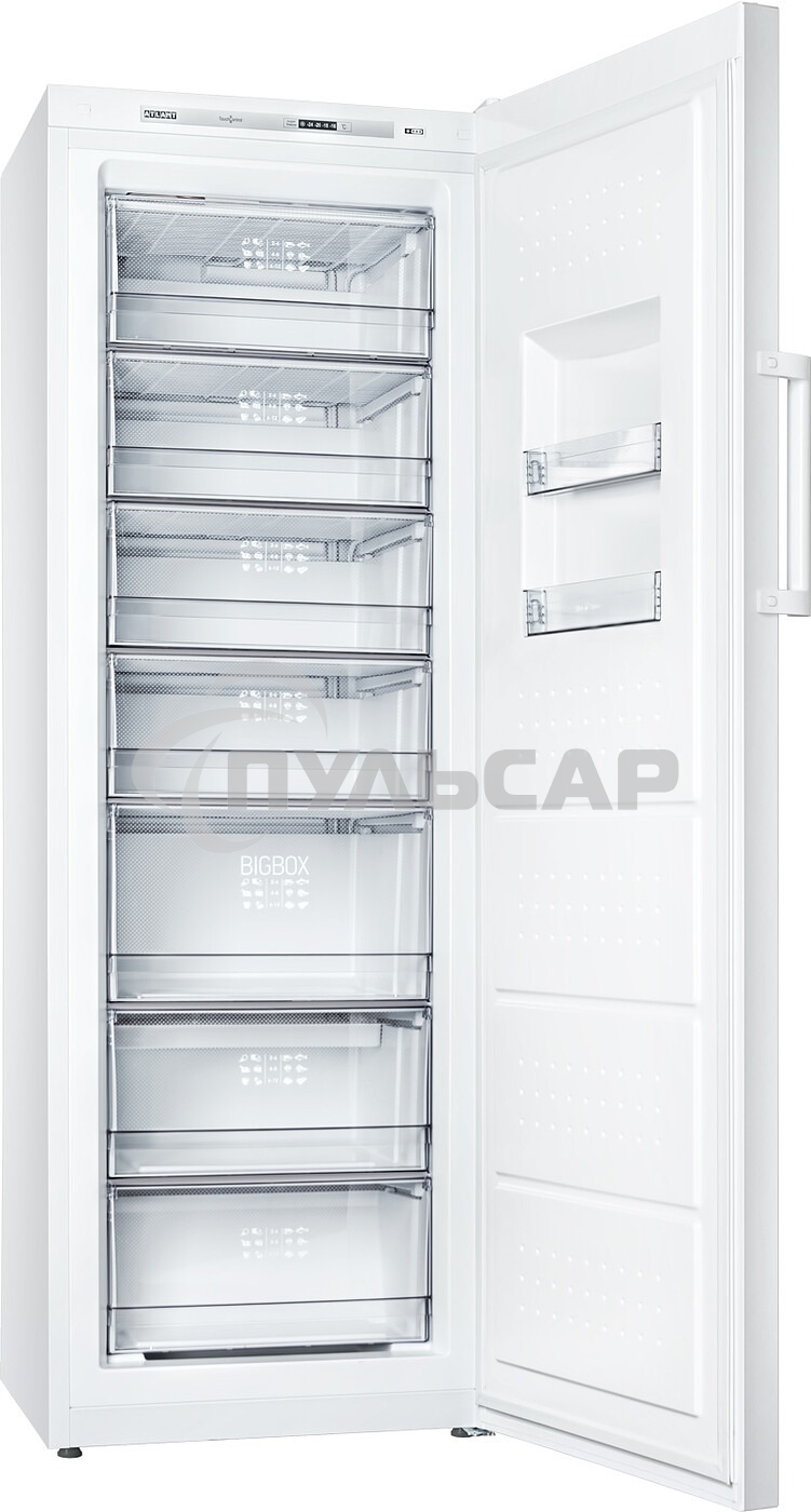 Морозильник Atlant М 7604-100, белый, 239л, 7 ящиков