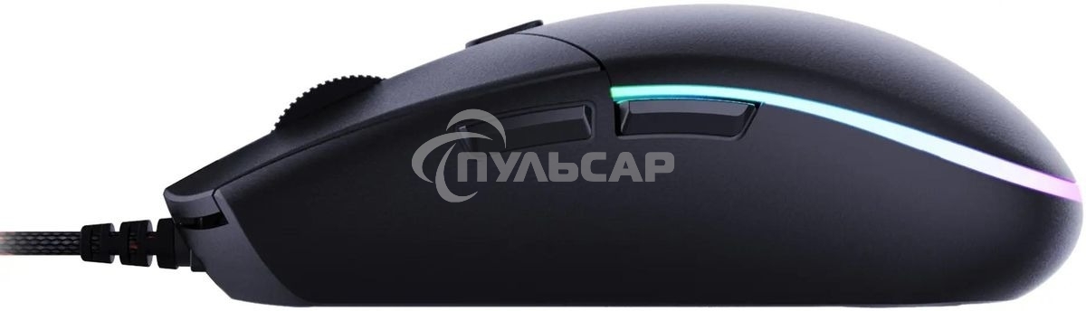 Мышь проводная Acer Nitro OMW400 черный, 6400 dpi, USB, кнопки - 6