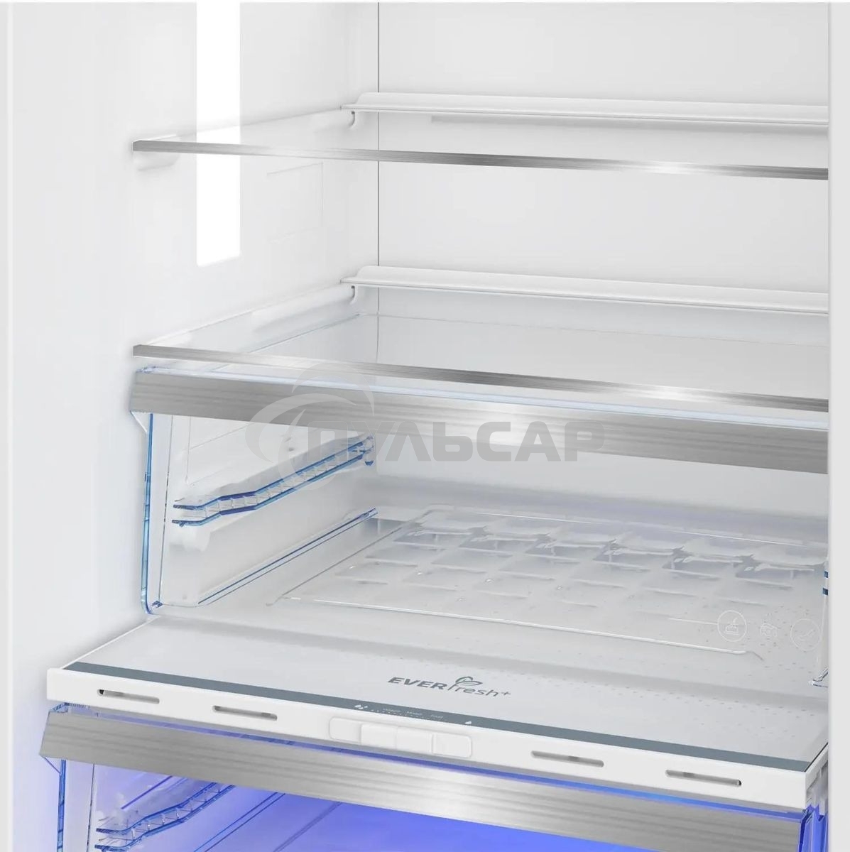 Холодильник Beko B5RCNK403ZW белый двухкамерный 257/100л морозилка снизу, No Frost