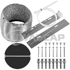 Вытяжка встраиваемая Maunfeld Clare 60 нержавеющая сталь, 60 см, 1050 куб. м/ч, 50 дБ