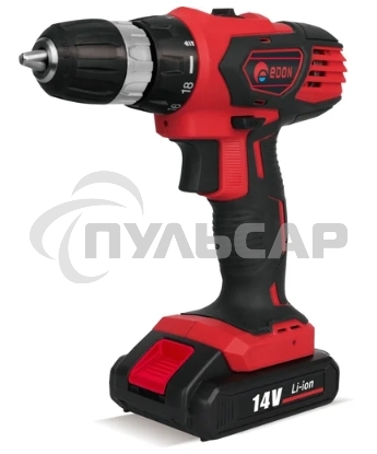 Дрель-шуруповерт Edon AD-14C, Аккумуляторная, 20В, 2 АКБ, Кейс
