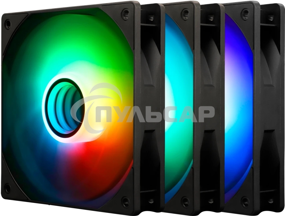 Комплект вентиляторов для корпуса Thermalright Fan TL-C12B-S V3 X3 ARGB 120мм/ 3 pack/ PWM/ S-FDB Bearing