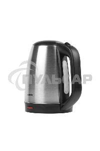 Чайник Centek CT-1070 матовый черный/серебристый 1.5л