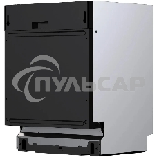 Встраиваемая посудомоечная машина Zigmund & Shtain DW 308.6, черный, 59.6 см, 14 компл., 49 дБ, класс A++