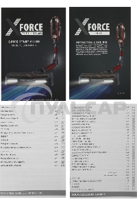 Вертикальный пылесос Tefal X-Force Flex 11.60 Aqua TY9890WO, синий/серый