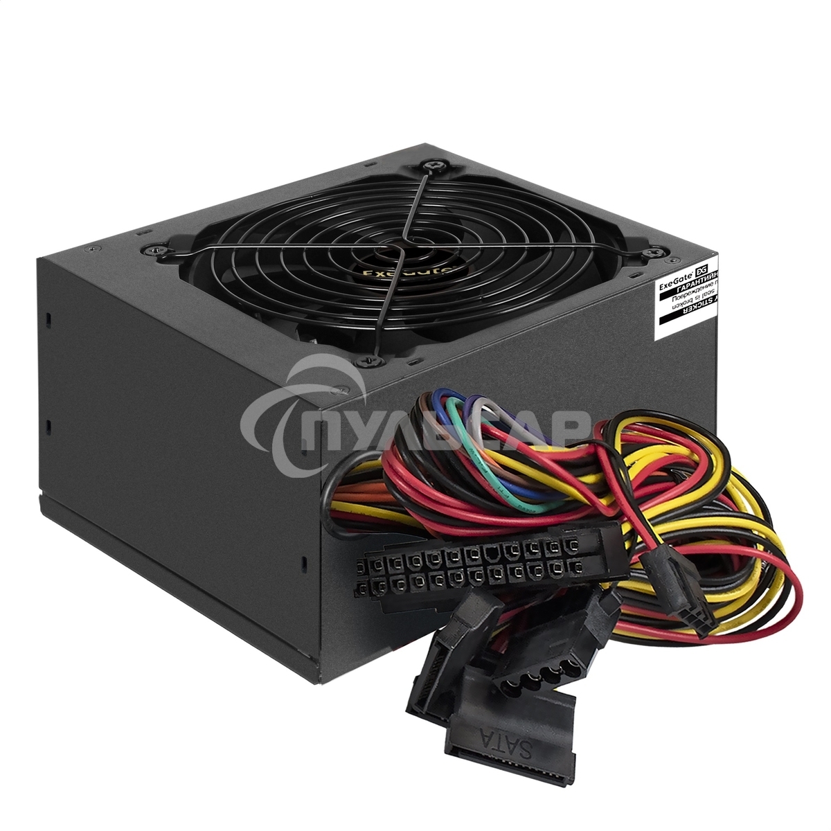 Блок питания ExeGate 600PPE (EX260643RUS), 600Вт, 120мм, черный