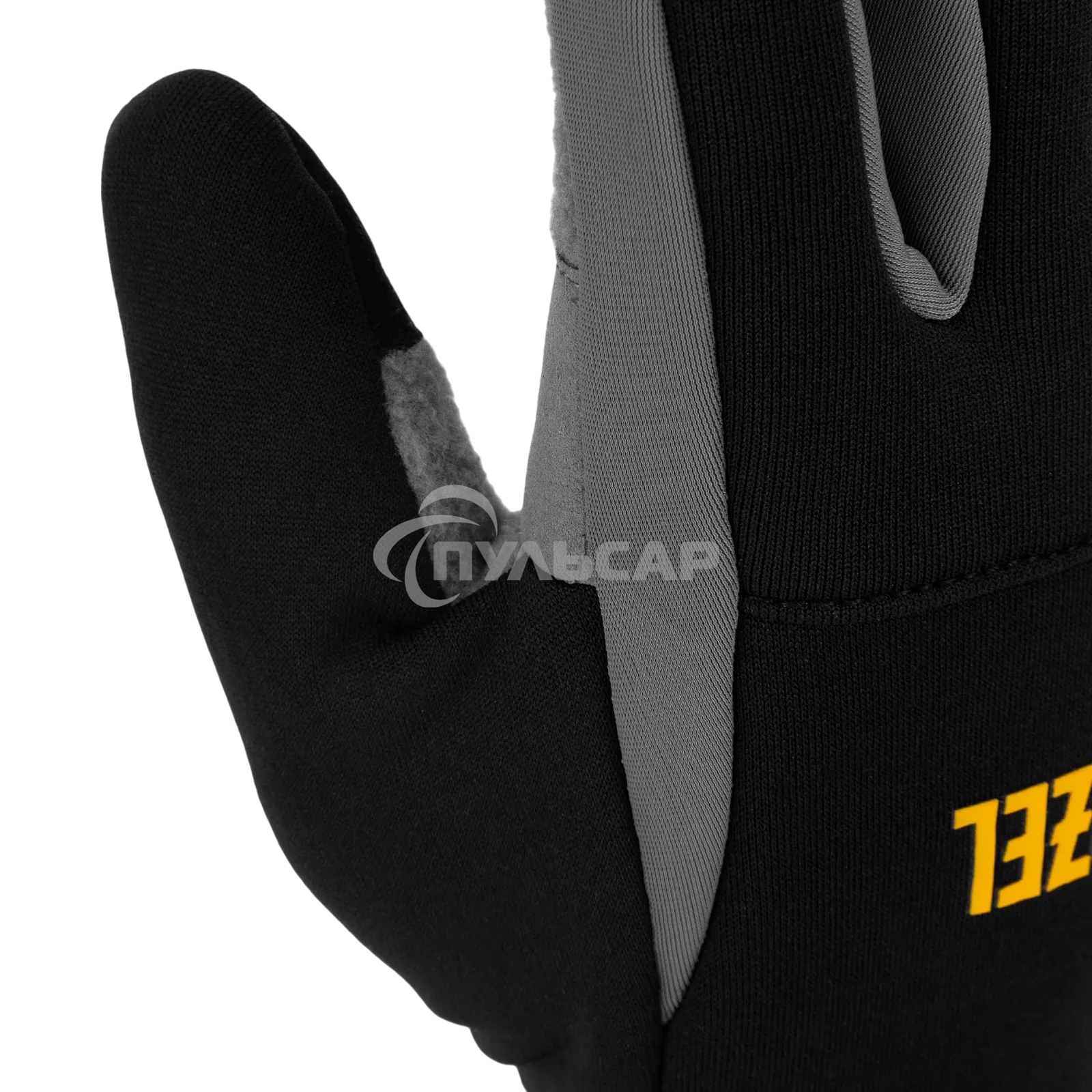 Перчатки универсальные Denzel 68087 искусственный мех, работа с сенсорным экраном, размер 9