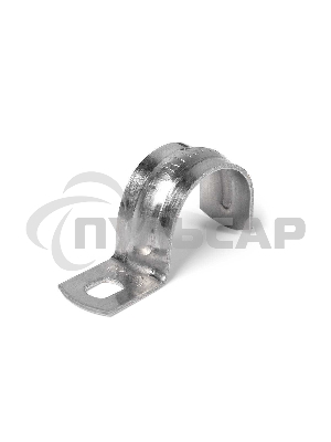 Скоба крепежная однолапковая СМО d38-40мм метал. оцинк. (уп.50шт) Fortisflex 49118