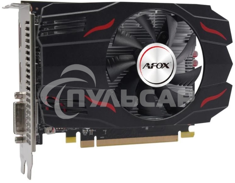 Видеокарта Afox RX550 4Gb GDDR5 128bit DVI DP HDMI 1FAN RTL