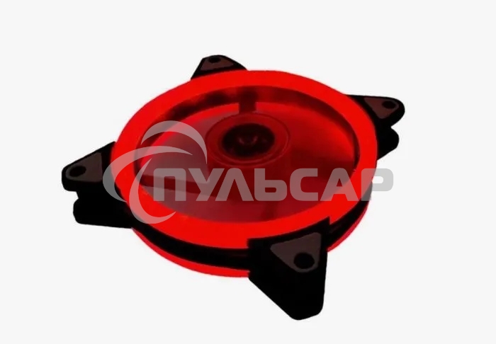 Вентилятор для корпуса Gembird D12025S12L-R черный, 120 мм, 1200 об/мин, 20.5 дБ, 3 pin